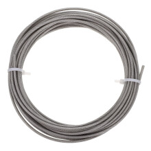 1 Roll Coated Wire Rope Universal Hanging Cable for Stage Lights, TV Racks, Sports Equipment, Fences  Durable, LongLasting, KinkResistant