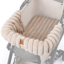 Soft Pet Strollers Mat for Dog and Cats Soft Cats Dog-Khaki