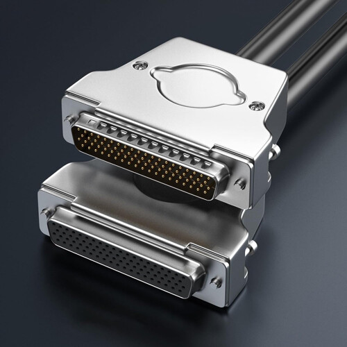 DB78 male female connection cable SCSI data cable HPDB78 extension double shielding for industrial instruments Ref: 8332 1