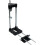 Efficient portable drill guide for woodworking, flexible backplate for easy positioning (black) 3