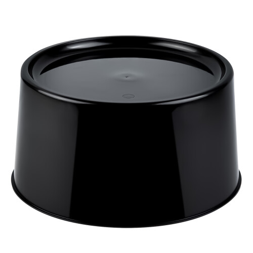 Multipurpose Cold Beverage Container Food-Round Black Base
