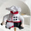 Playfulness Pet Chefs Costume Knifed Accessory Comfortable-L 4