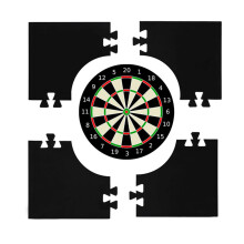 Extended Length Dart Board Wall Protection for 17.75 and 18 in Dartboard Dart Backboard Dartboard Surround Back Felt Wall