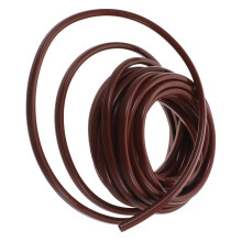 Door and Window Seal Aluminium Insulation Strips for Door Gaps Rubber Brown