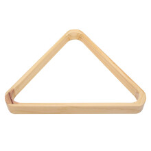 Professional wooden snooker ball stand, vintage style, sturdy design, 11.81 x 11.81 x 1.18 inches