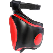 Thigh Sports Protectors, MMA Thigh Pads, Heavy Hit Training for MMA, UFC, Boxing Right Leg red