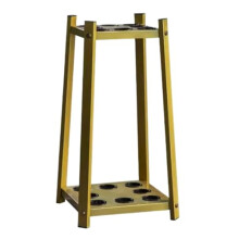 Golf Club Organiser, Golf Club Stand, Golf Club Equipment Organizer Rack, 8 Holes, Pool Cue Storage Stand for Garage, Home Gym, Golf Club Holder Stand