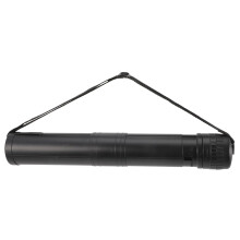 Telescopic Drawing Tube for Artists Portable Storage for Posters Maps Prints Documents Black 77X6CM Ref: 9353
