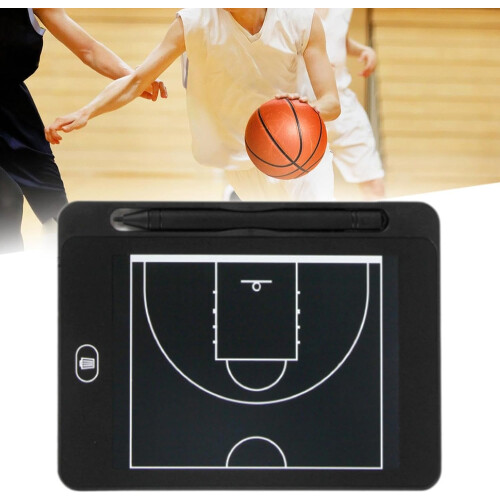 Basketball Strategy Board With Pen For Coaches Game Planning 6.5Inch Size Lock Function 1