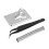Interchangeable Iron Tips Kit, 60W Soldering Iron with Advanced Ceramic Core, Complete Tool Set for Electronics and Household Repairs 4