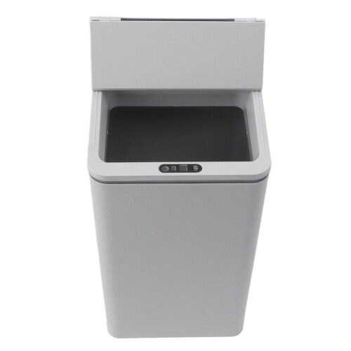 Multipurpose Use Automatic Trash Can With Quick Pop-Up Lid, Compact Size Touchless Mini Waste Bin Space-Saving Design, Durable Construction For Bedroo 2