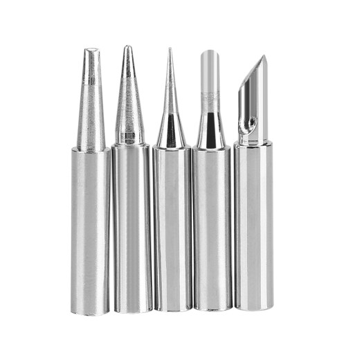 Interchangeable Iron Tips Kit, 60W Soldering Iron with Advanced Ceramic Core, Complete Tool Set for Electronics and Household Repairs 1
