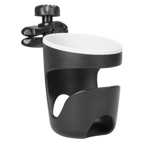 Easy-Clean Detachable Cup for Quick Hygiene, Universal Stroller Cup Holder, Secure & Stable Bottle Support for Various Strollers, 360 Rotatable 2