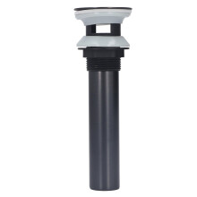 Bonde de lavabo élégante, bouchon de vidange à clapet anticorrosion, cadre en métal robuste antirouille en acier inoxydable, conception à clapet