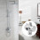 Multifunction G1/2 3-Way Bath Shower Diverter Valve Chrome 5
