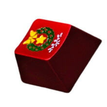Aluminium Alloy Mechanical Keyboards Keycap with- Bow Garland