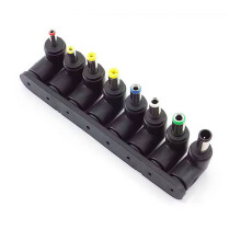 8-in-1 DC5V 5,5 x 2,1 mm-8-teiliger Ellenbogensatz