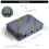 Injecteurs PoE 3 en 1, puissance 150W, protection complète, 3
