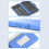 High Strength M.2 Solid Disk Solid Disk Storage Box Holds-Blue 7