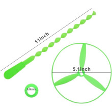 Attaches torsadées réutilisables en silicone à âme d'acier, attaches de câbles colorées à âme métallique flexible pour une organisation