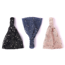 Bentițe din dantelă de înaltă calitate, material moale și elastic, accesoriu de păr la modă pentru femei și fete, modele elegante (3 bucăți)