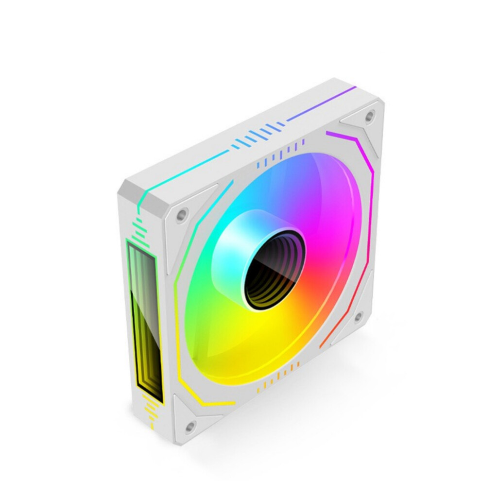 Argb 120Mm 5V 3Pin Case Fan With Infinitys- Positive White 7732000454837