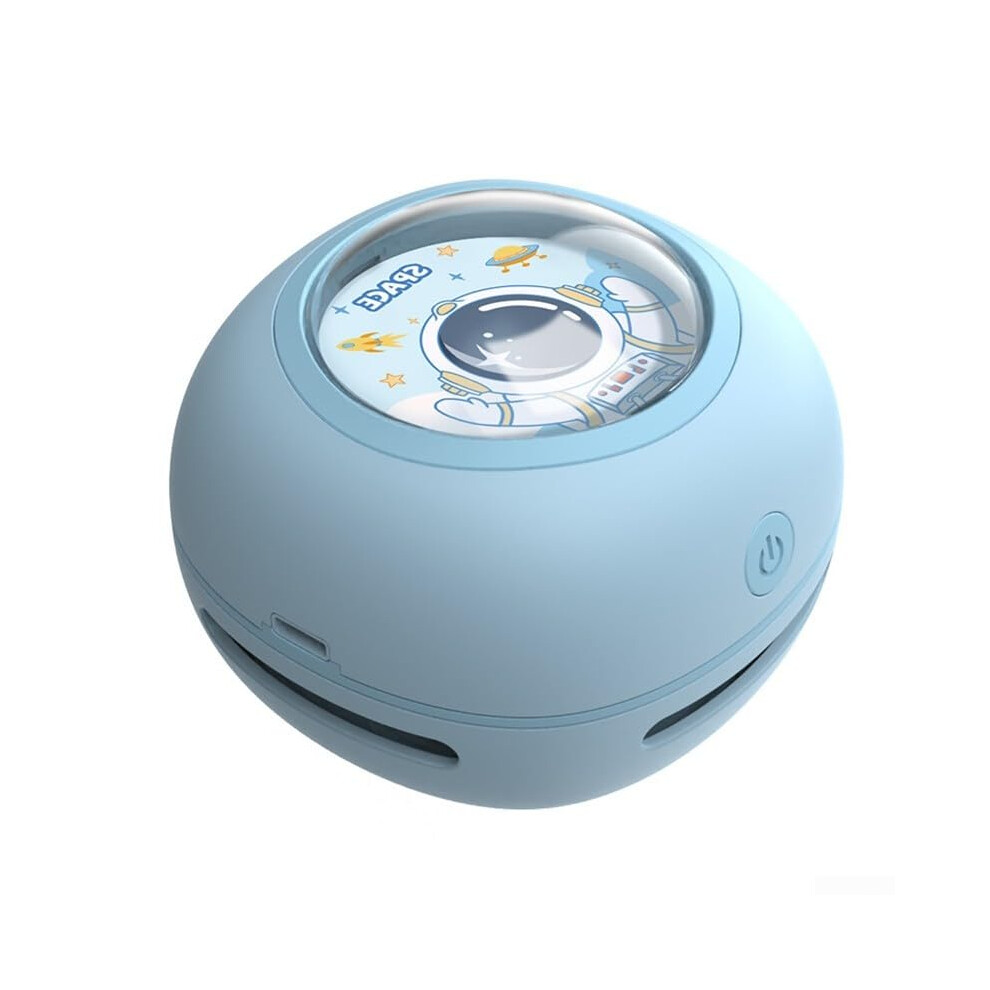 Mini Desktop Vacuum With 360 Rotation, Efficient Dust Collection, Rechargeable Keyboard Cleaner (Blue) Blue 9412369218872