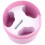 Eyelash Glue Storage Tank Adhesive Stand Activated Sealed Box 4 Cell Container Pink 5
