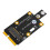 Mini M.2 Key B to PCIE Adapter for 3G/4G/5G Module with Double 4