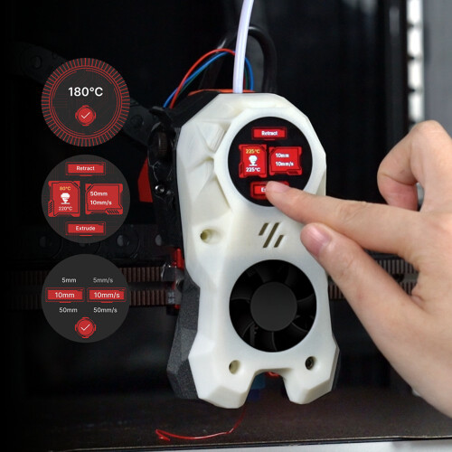 Scherm Open Source geüpgraded voor Klipper Voron 3D-printer Open 2