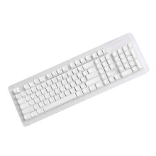 104 toetsen XDA hoogte witte keycaps Geen letters Duurzaamheid