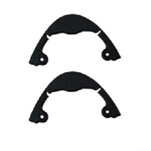 2pcs Protective Nose Guard for Snowboards and Skateboards, Edge Protection Bar, Durable Type C Design