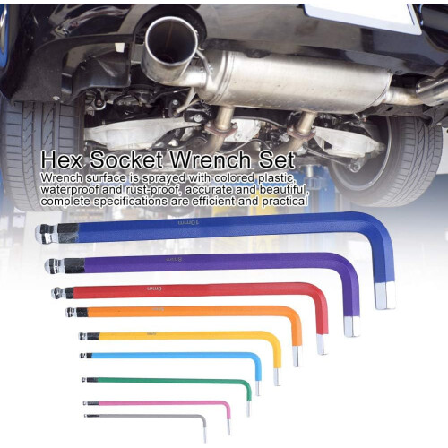 Colorful CRV Extended HEX Key Tool for Mechanical Device Assemblies 2