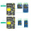 2-in-1-SATA3.0-Msata/M.2-SSDs auf Doppel-SATA3-Adapter, 6