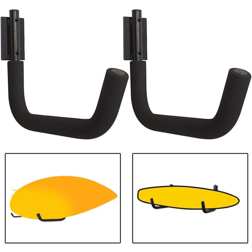 Wall Mounted Rack for Pylon Storage - Heavy-Duty, Space-Saving Organizer for Watercrafts, Adjustable Design, Easy Install 2