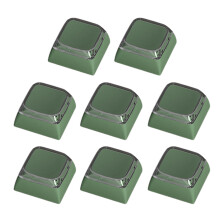 8 stuks XDA hoogte-achtergrondverlichting Keycaps in-Retrogroen