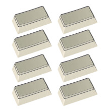 Customiseds PBT blanco keycaps origineel profiel 2U-Beige kleur