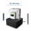 Fast Speed Double Bay harde schijf dockingstation USB3.0 naar 4