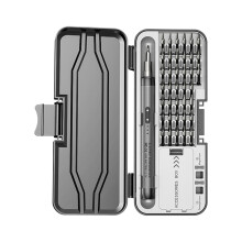 Precision Screwdriver Set, Mini Electric Rechargeable Tool Kit, Lightweight 170mm 210mm, Ideal for Camping and Emergency Repairs