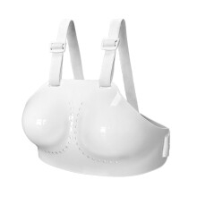 Fencing chest protector, fencing breast protector, reusable fencing chest protector