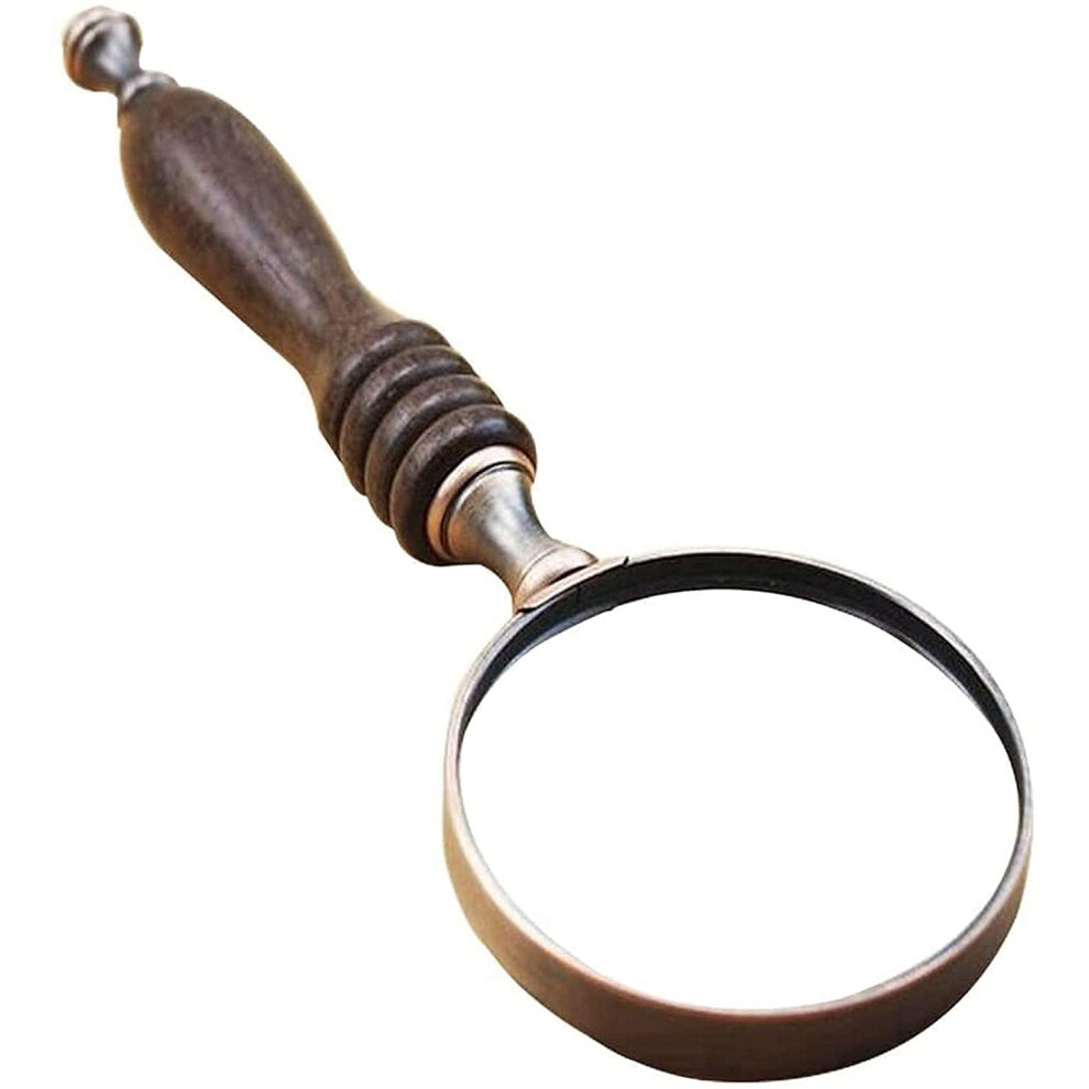 Lupe 30X HD Magnifier for Elderly, Portable Reading Magnifying Glass, Handheld Magnifier, Reading Loupe
