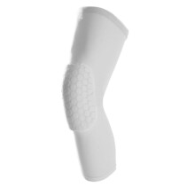 Knee Pads Breathable Basketball Knee Pads, Protective Compression Sports Knee Pads, White XL Pair