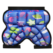 Protective Sports Butt Pad Skating Butt Pads Protectors Protection for Children Protective Equipment Scooter Ski Blue