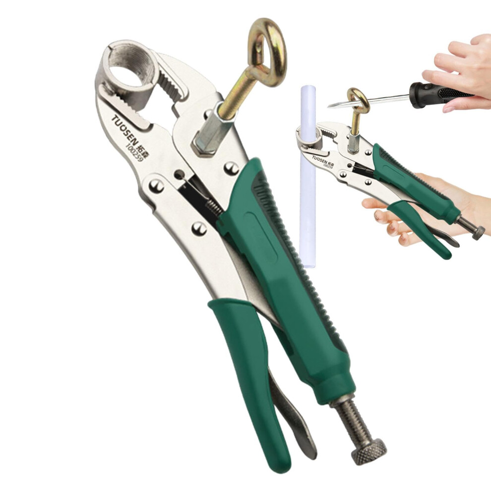 Underfloor Heating Pliers With Ergonomic Comfort Grip For Quick Pipe Connector And Manifold Cleaning 9382693178640