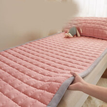 Portable Futon Mattress, Thick Roll Up Floor Sleeping Mat for Guests, Dorms and Students, Space Saving Single/Double Fold Design