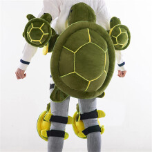 Tortoise Hip Pads, Tortoise Pillow, Hip Butt Coccyx Protector, Cute Turtle Pillow Knee Gear for Skiing Skating Snowboard Football (Back One Size)