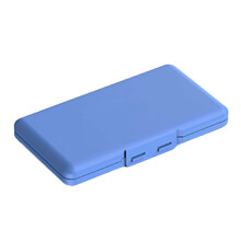 High Strength M.2 Solid Disk Solid Disk Storage Box Holds-Blue