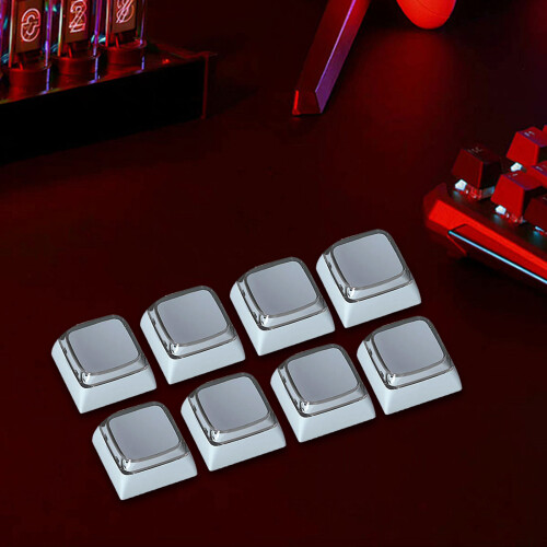 8PCS XDA Height Backlight Keycap Set- Purple 2
