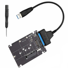 Compactly M.2 SSDs to SATAConverter m.2NGFF to USB-Set one