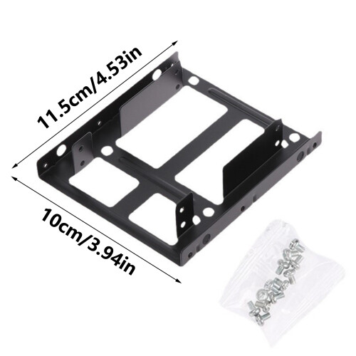 Adaptateur de disque dur de 2,5 à 3,5 pouces, support-2 pièces 2